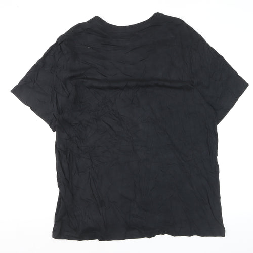 Nike Men's Black XL Sports Crew Neck Cotton T-Shirt