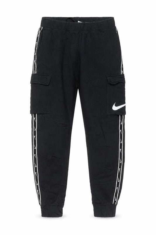 Nike Men's Black M Jogger Activewear Trousers with Side Stripe