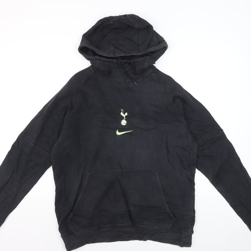 Nike Mens Black M Pullover Hoodie Tottenham Logo Sportswear