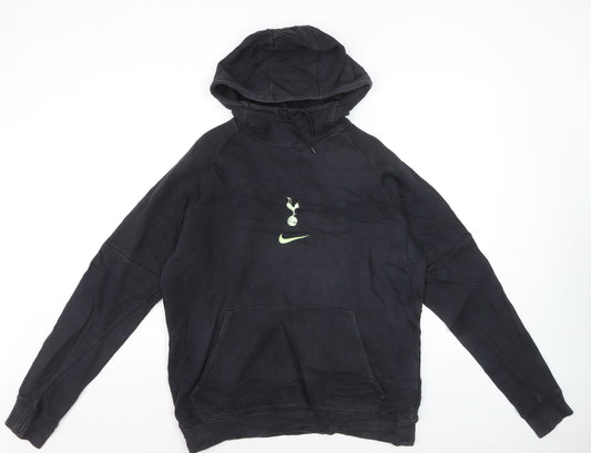 Nike Mens Black M Pullover Hoodie Tottenham Logo Sportswear