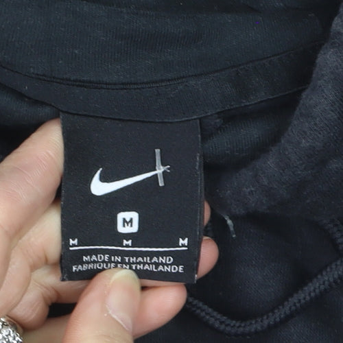 Nike Mens Black M Pullover Hoodie Tottenham Logo Sportswear