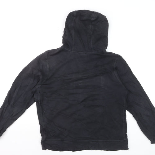 Nike Teens Black Pullover Hoodie XL Logo Fleece Sweatshirt