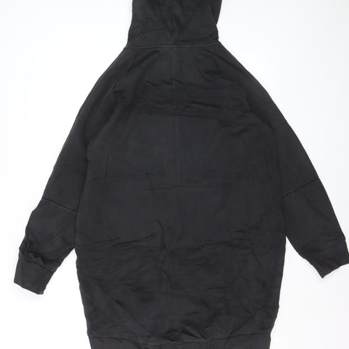 Adidas Men's Black Full Zip Hoodie Size S Lightweight Fleece