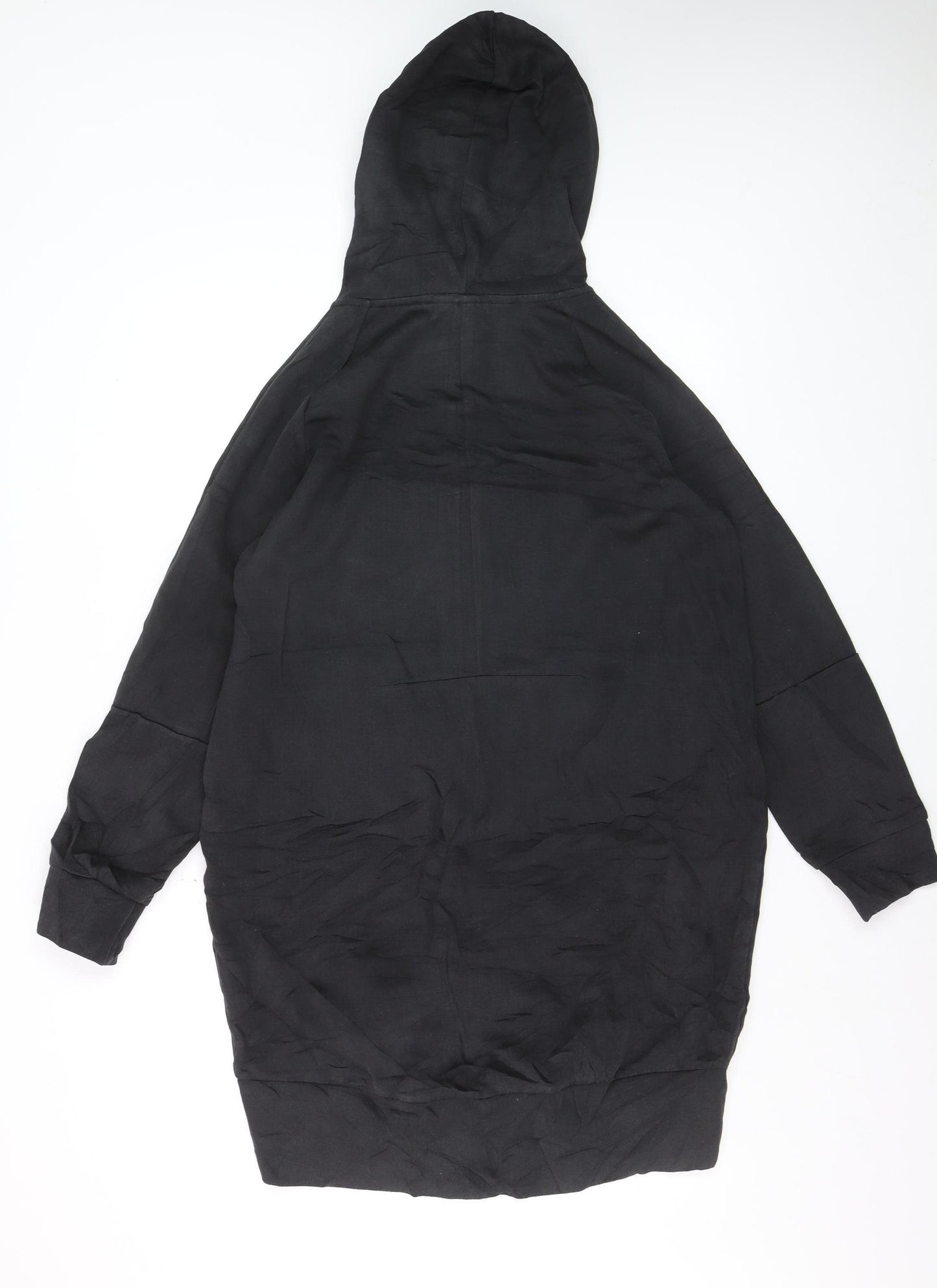 Adidas Men's Black Full Zip Hoodie Size S Lightweight Fleece
