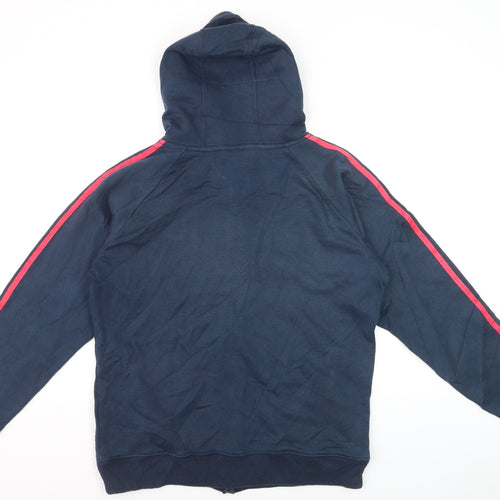 Lonsdale London Women's Navy Full Zip Hoodie Size 16