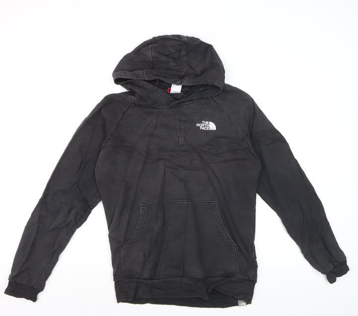 The North Face Men's Black Pullover Hoodie Size S Cotton Graphic