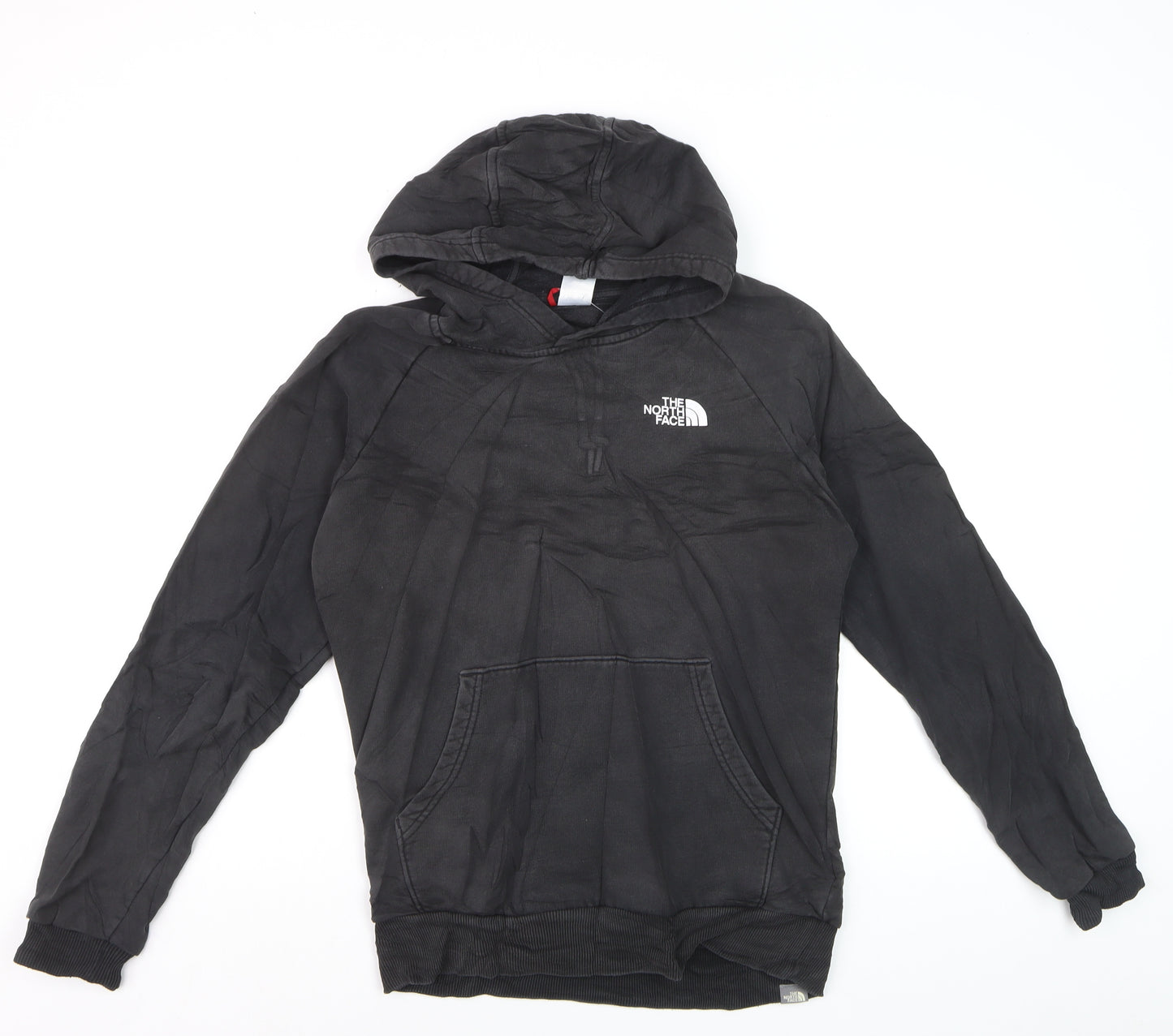 The North Face Men's Black Pullover Hoodie Size S Cotton Graphic
