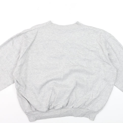 Umbro Men's Grey XL Crew Neck Pullover Sports Sweatshirt