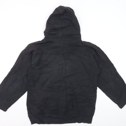 Thrasher Men's Black Pullover Hoodie Small Fleece Skate Logo