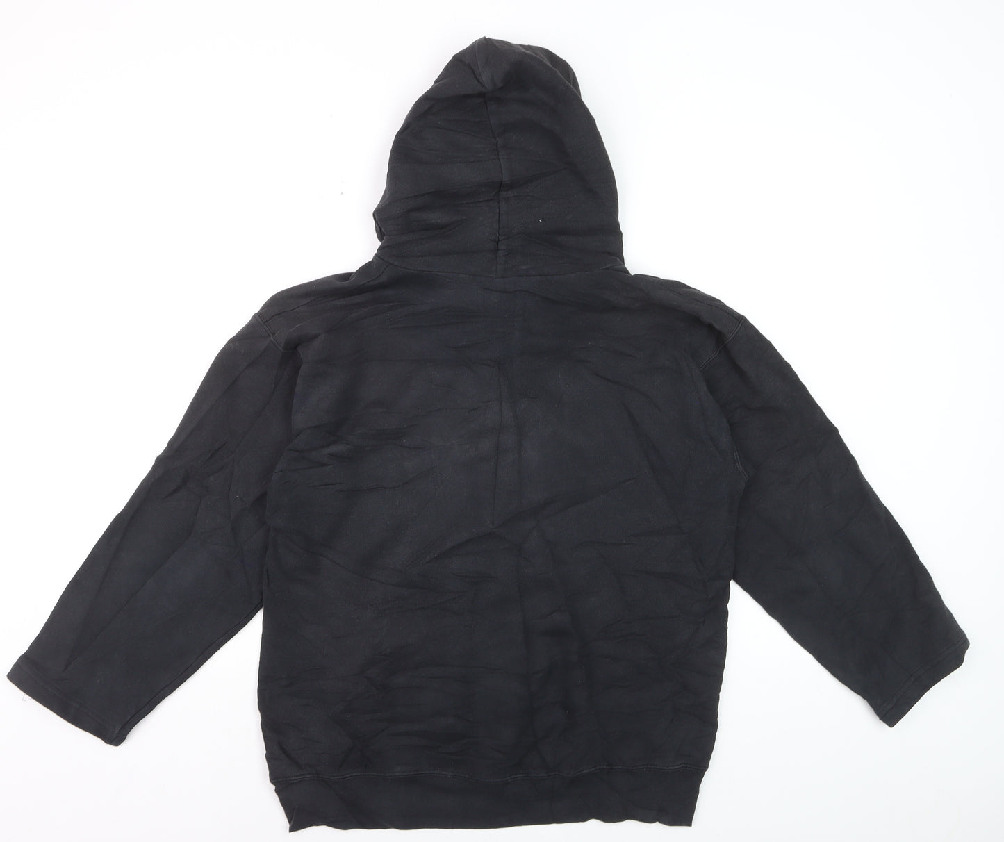 Thrasher Men's Black Pullover Hoodie Small Fleece Skate Logo