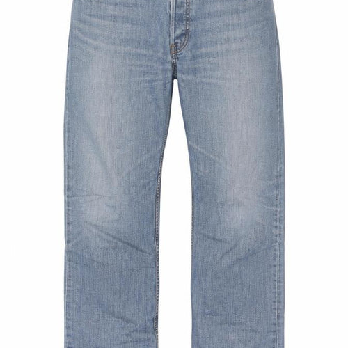 Levi Strauss Men's Blue 34W 30L Straight Fit Denim Jeans