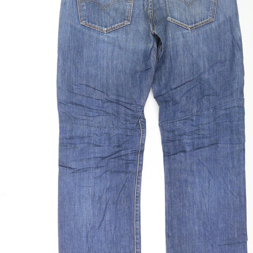 Levi’s 501 Men’s Blue Straight Jeans W36 L34 Denim Classic