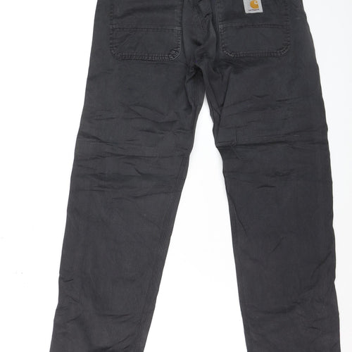 Carhartt Men's Black Skill Pant Chino Trousers 31x32 Regular Fit