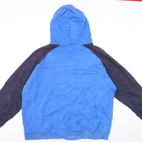 Canterbury Mens Blue 2XL Pullover Hoodie Uglies Logo Sportswear