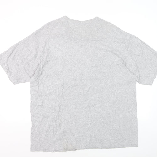 Reebok Men's Grey NFL Patriots Champions T-Shirt Size XL