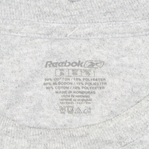 Reebok Men's Grey NFL Patriots Champions T-Shirt Size XL