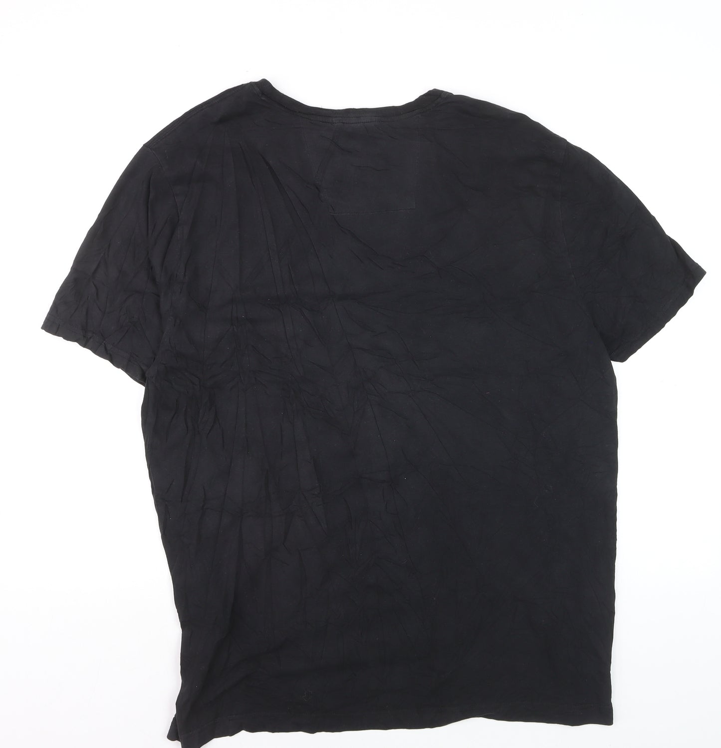 Nautica Men's Black XL Performance Crew Neck T-Shirt