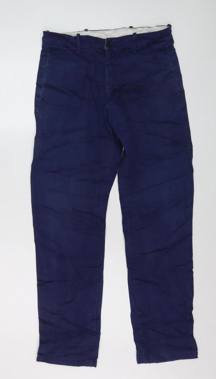 Levi's Men's Blue Chino Trousers 30x32 Slim Fit