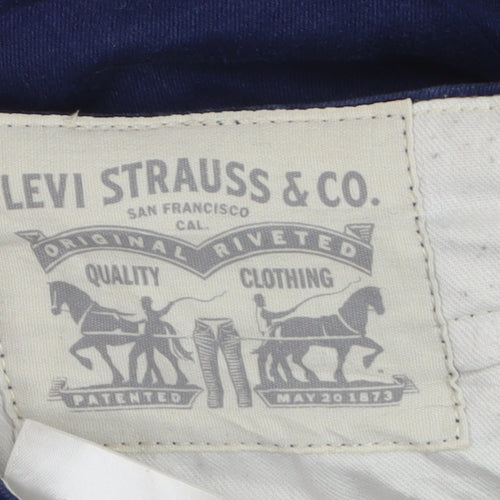 Levi's Men's Blue Chino Trousers 30x32 Slim Fit