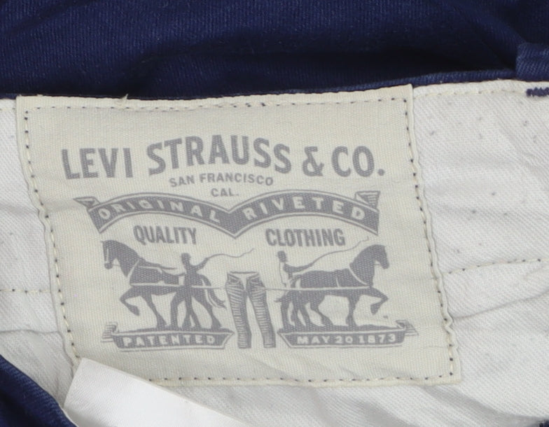 Levi's Men's Blue Chino Trousers 30x32 Slim Fit