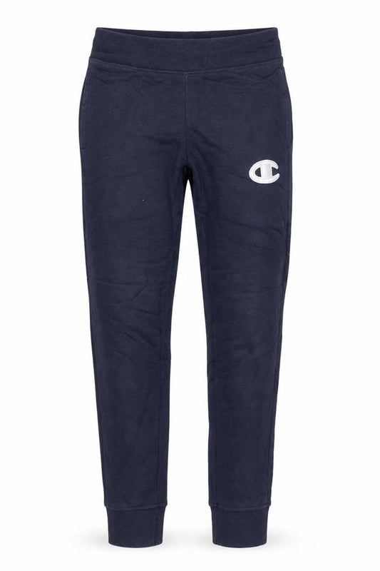 Champion Mens Blue L Jogger Trousers Fleece Regular Fit Activewear