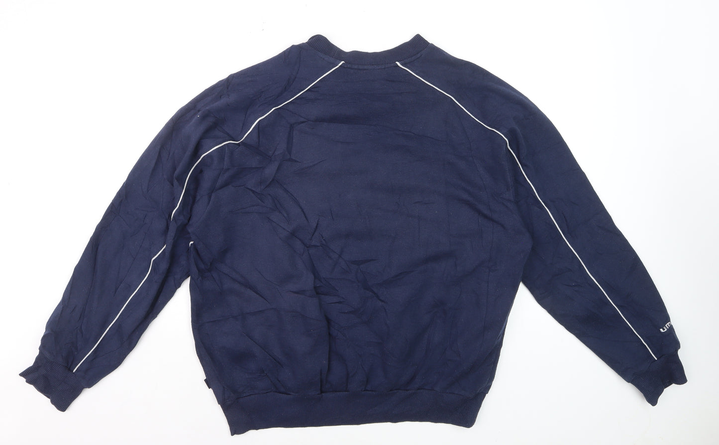 Umbro Men's Blue Pullover Crew Neck Sweatshirt Size L