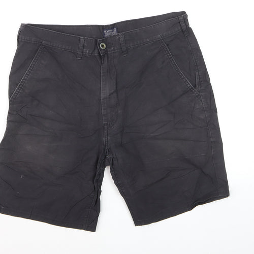 Levi Strauss & Co Men's Black Chino Shorts Size L W34 Regular Fit