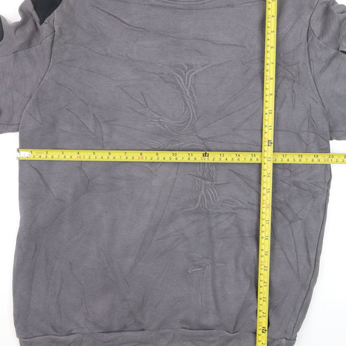 C.P. Company Mens Grey Crew Neck Sweatshirt XL Pullover Cotton Blend
