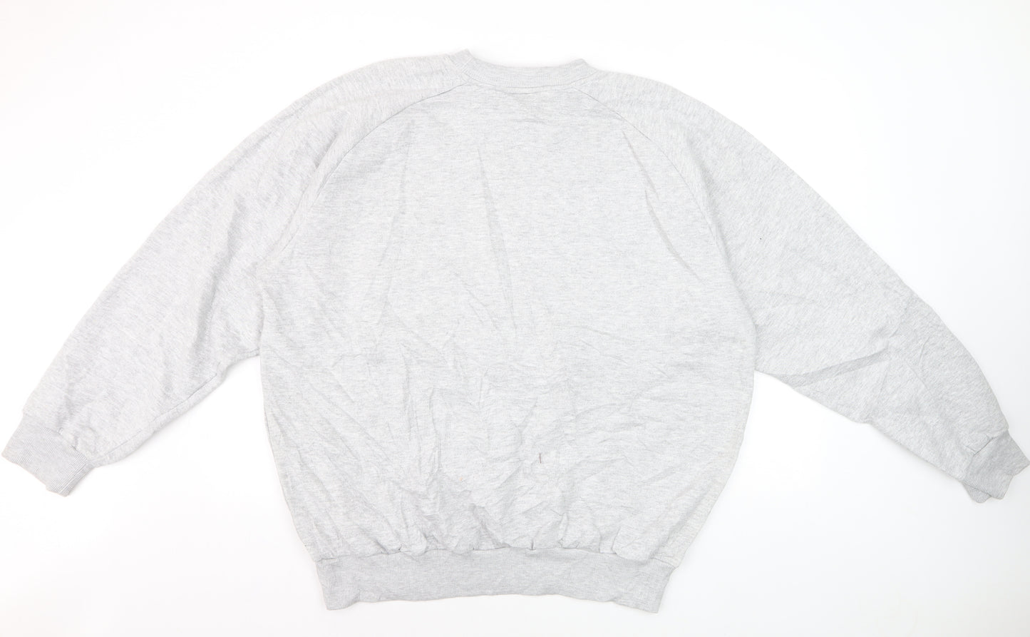Umbro Mens Grey XXL Crew Neck Pullover Sweatshirt Classic Style