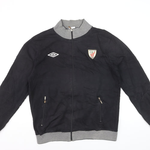 Umbro Men's Black Medium Athletic Club Bilbao Track Jacket