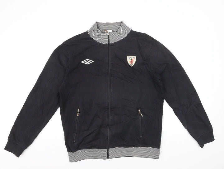 Umbro Men's Black Medium Athletic Club Bilbao Track Jacket