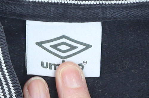 Umbro Men's Black Medium Athletic Club Bilbao Track Jacket