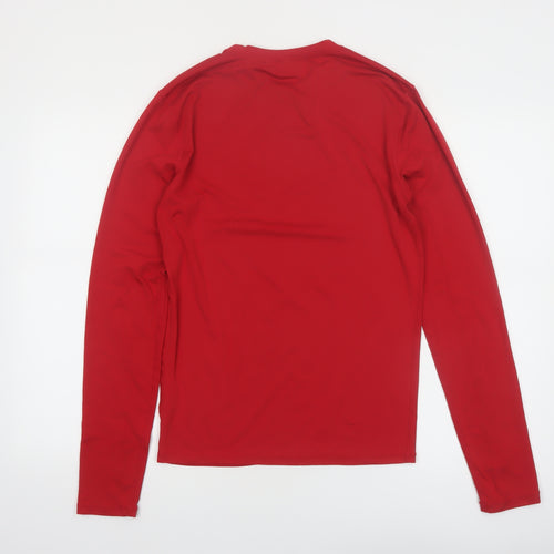 TOG24 Men's Red Long Sleeve Athletic T-Shirt Size S
