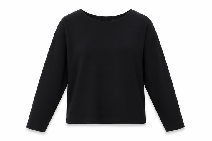 Wallis Women Black Size 14 Long Sleeve Basic Blouse
