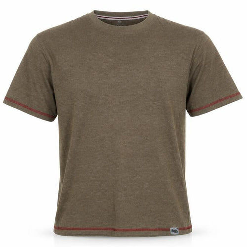 Red Thread Premium 51 Men's Brown Crew Neck Short Sleeve T-Shirt Size S