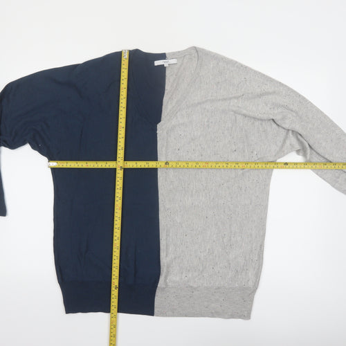 Next Men's Multicoloured V-Neck Pullover Jumper Size L