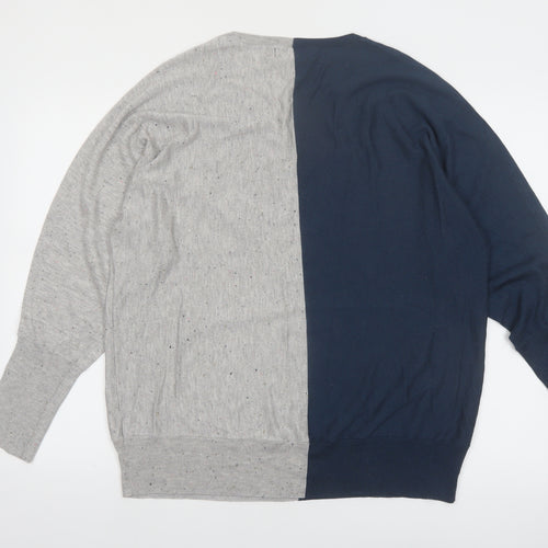 Next Men's Multicoloured V-Neck Pullover Jumper Size L