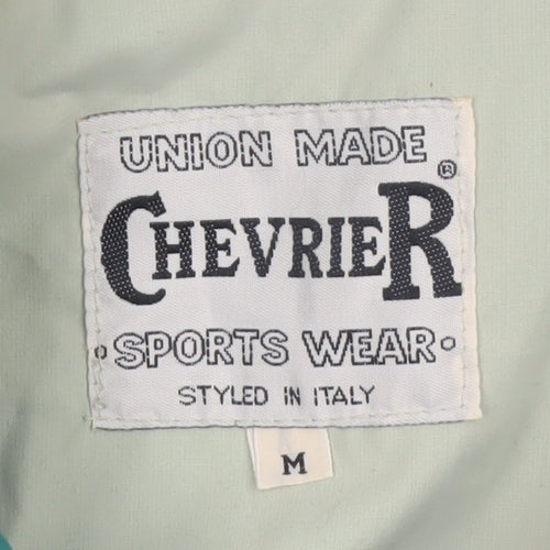 Chevrier Men's Green Mid-Length Casual Jacket Size M Classic Outdoor Style