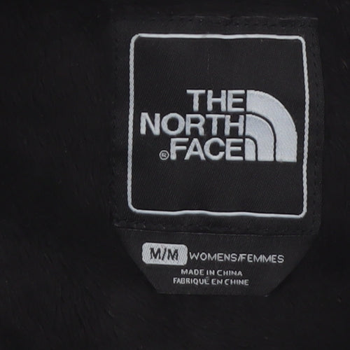 The North Face Women's Black Full Zip Hooded Fleece Jacket M