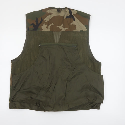 Avid Outdoor Men's Multicoloured Camouflage Cotton Waistcoat XL
