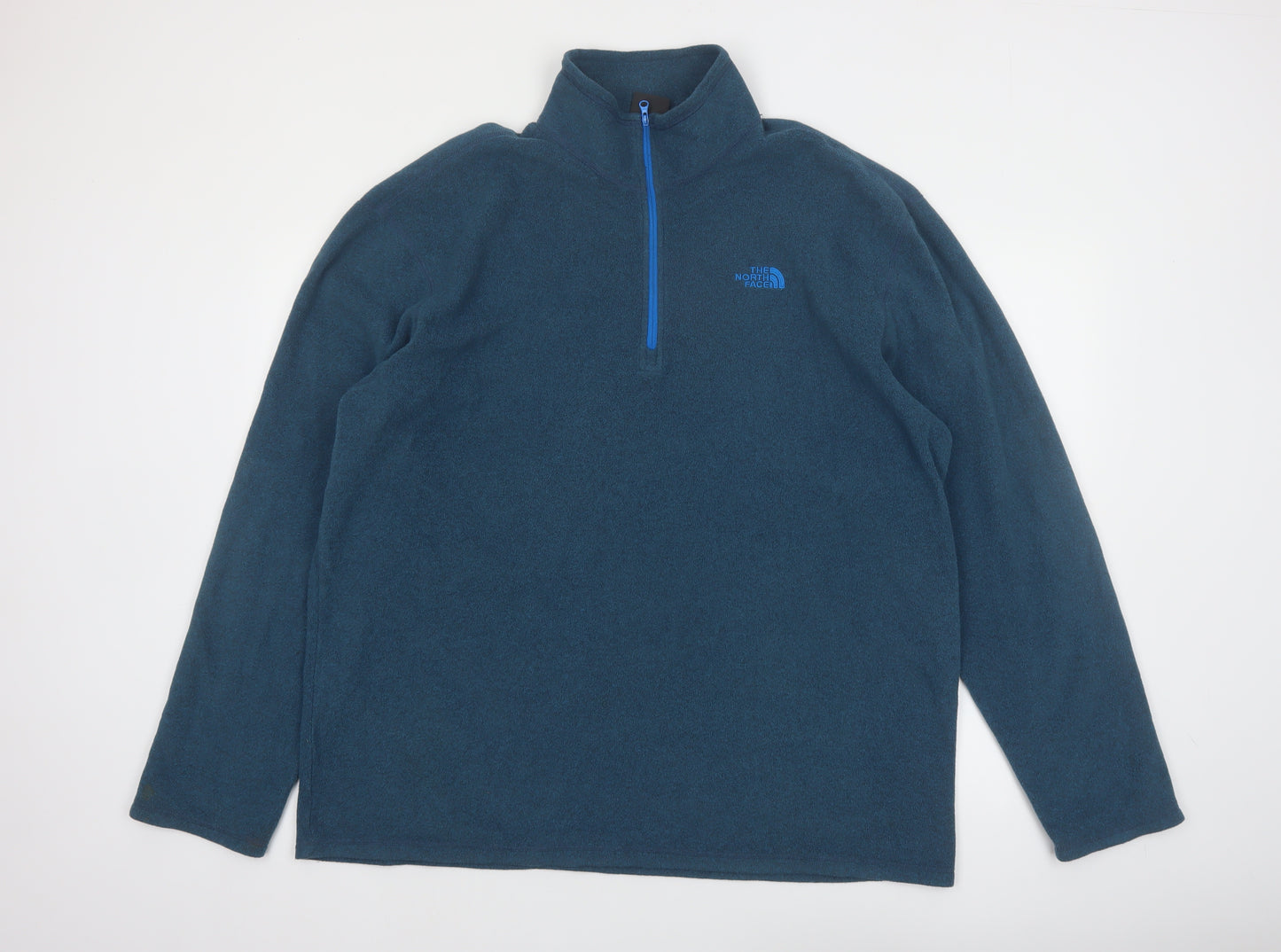 The North Face Men's Blue XL 1/4 Zip Fleece Pullover Sweatshirt