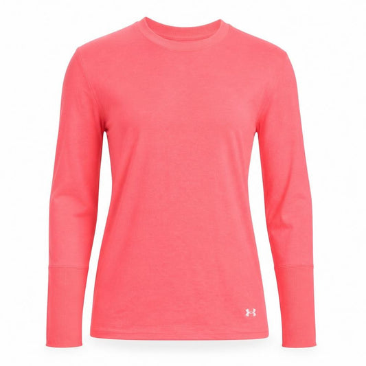 Under Armour Men's Pink Long Sleeve ColdGear Fitted Top Size M
