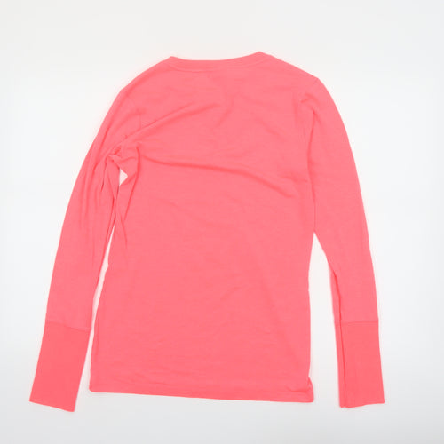 Under Armour Men's Pink Long Sleeve ColdGear Fitted Top Size M