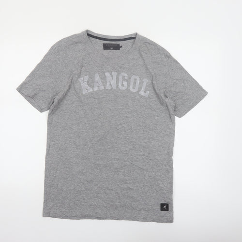 Kangol Original Men's Grey Crew Neck Short Sleeve T-Shirt M