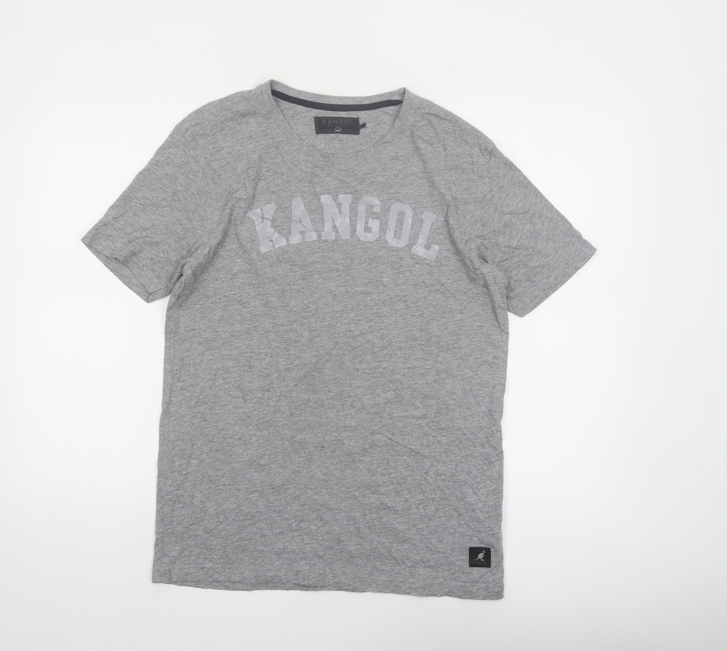 Kangol Original Men's Grey Crew Neck Short Sleeve T-Shirt M