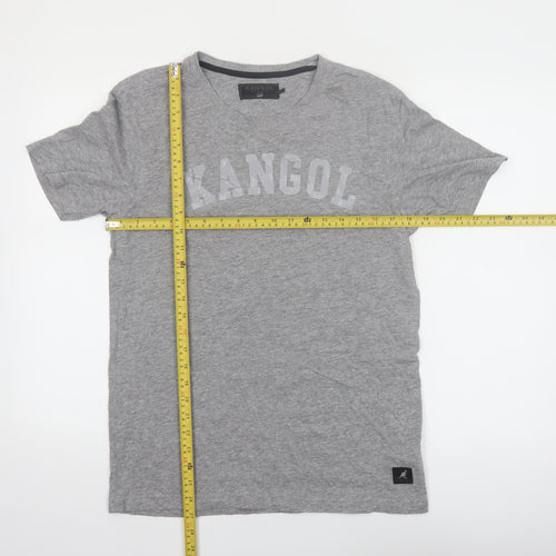 Kangol Original Men's Grey Crew Neck Short Sleeve T-Shirt M