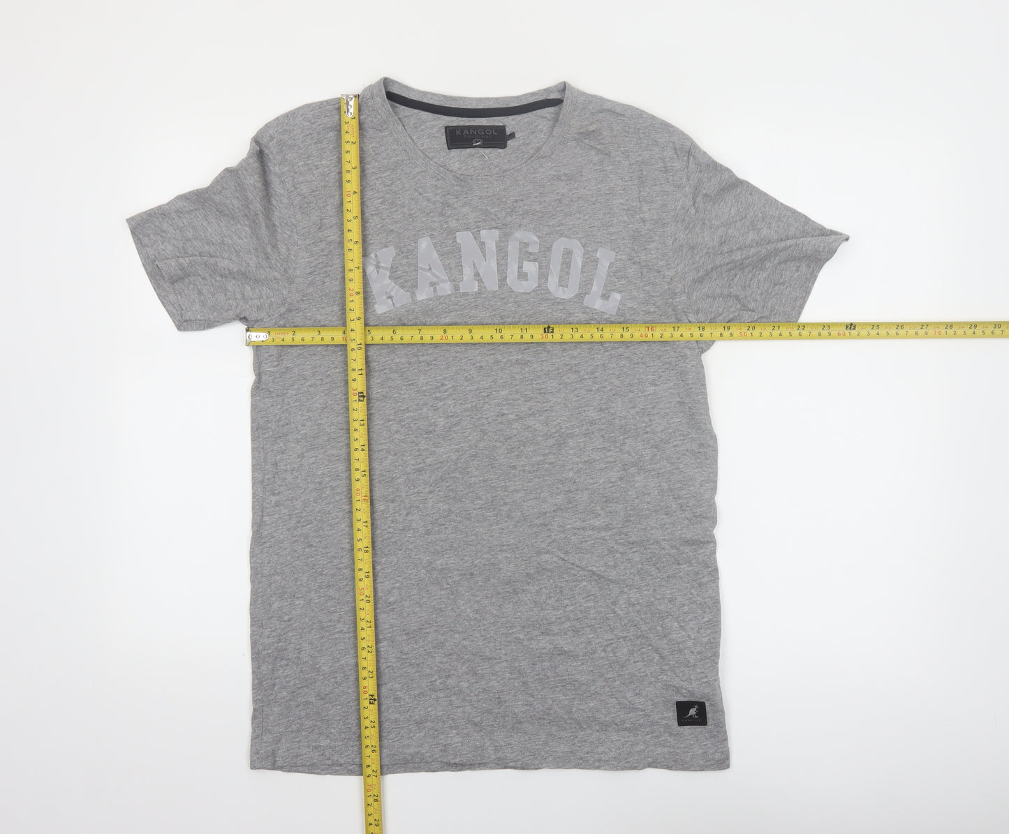 Kangol Original Men's Grey Crew Neck Short Sleeve T-Shirt M