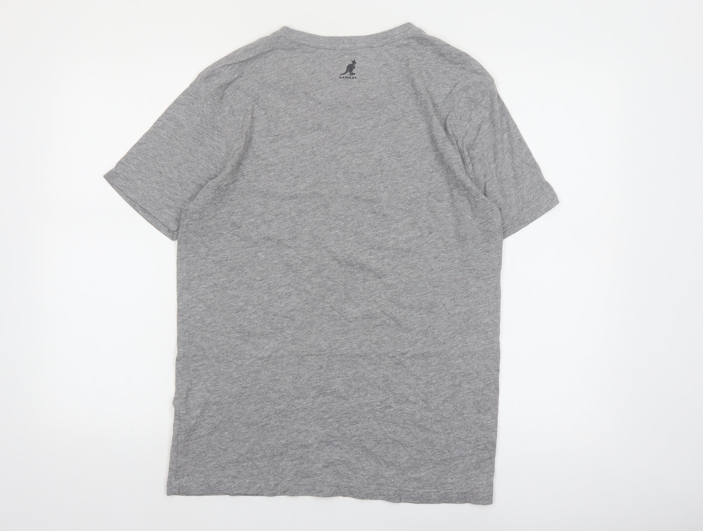 Kangol Original Men's Grey Crew Neck Short Sleeve T-Shirt M