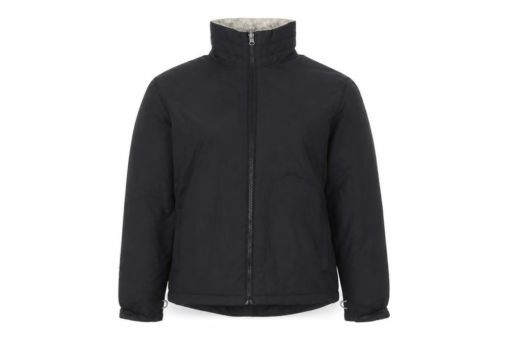 Front view of Columbia Women's Black M Interchange Insulated Puffer Jacket
