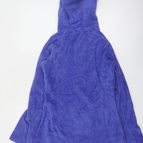 Columbia Women's Blue Fleece Full Zip Hoodie Jacket Size S